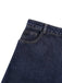 Deep Blue 1950s Denim Straight Leg Pants