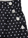 [Pre-Sale] 1940s Sailor Collar Polka Dot Button Jumpsuit