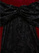[Pre-Sale] 2PCS Red & Black 1930s Velvet Bandeau Fishtail Dress & Cape