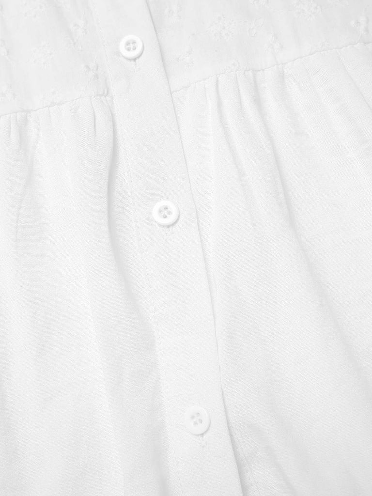 [Pre-Sale] 2PCS 1940s Embroidered Blouse & Elephant Print Skirt