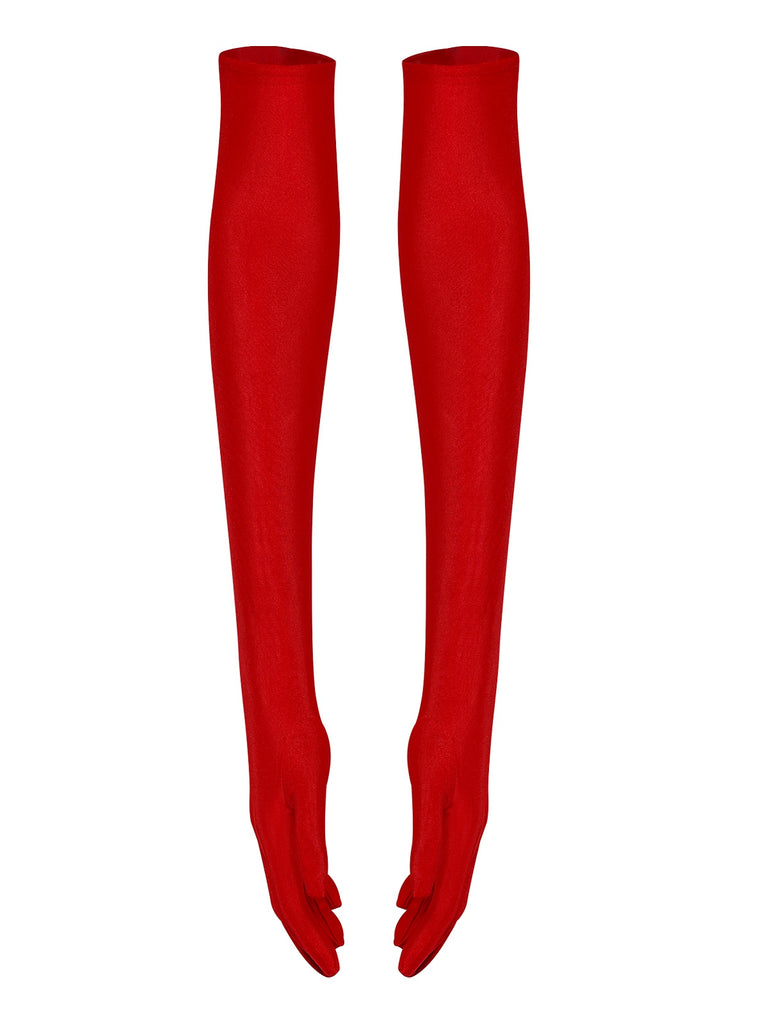 Green 1930s Grinch Martha Cosplay Polka Dot Strapless Dress