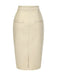 [Pre-Sale] Khaki 1980s Vintage High Waist Pencil Skirt