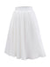 [Pre-Sale] 2PCS Blue & White 1950s Multi-Pocket Top & Pleated Skirt