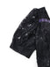 Black 1950s Gothic Witch Bride Lace Embroidered Dress