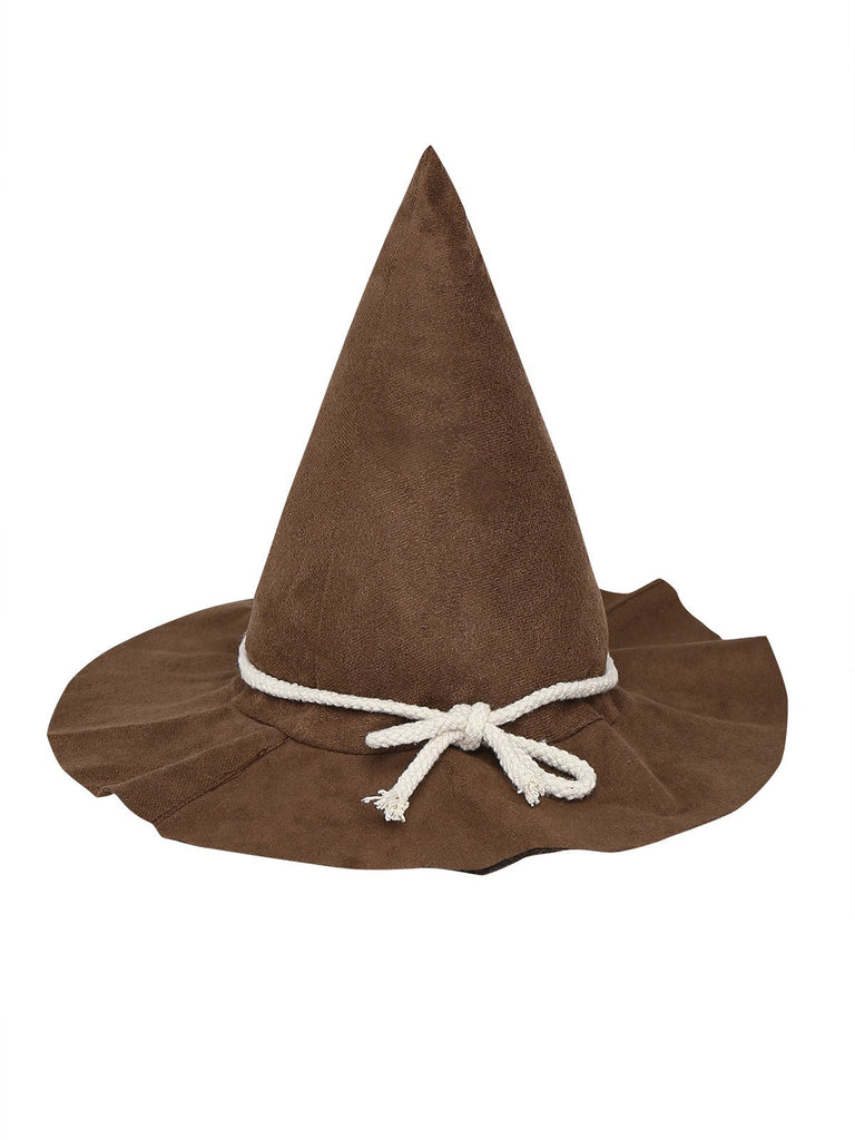 2PCS Brown 1960s Halloween Scarecrow Set