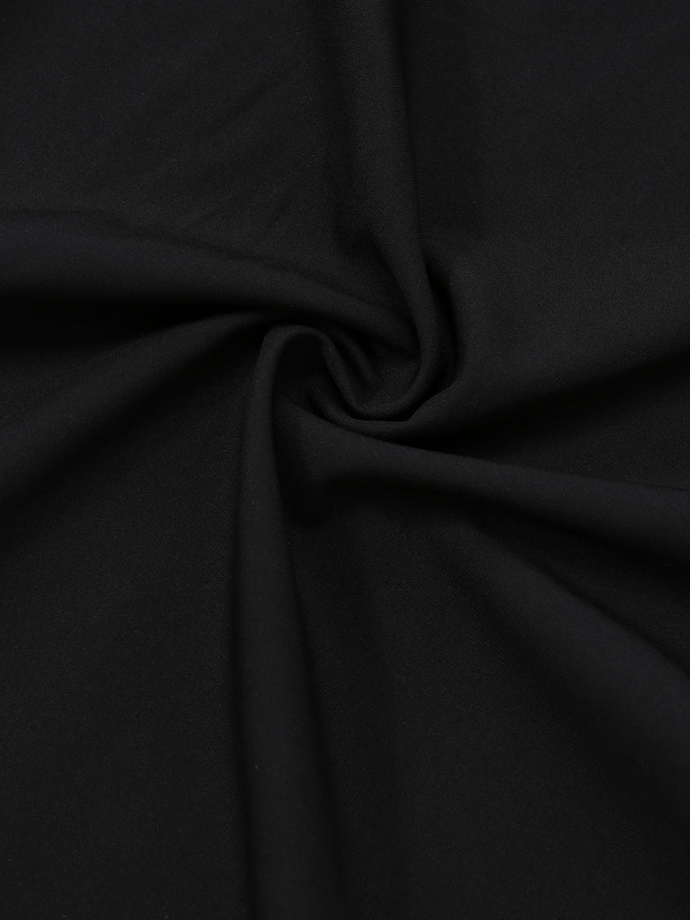 [Pre-Sale] 1930s V-Neck Contrast Belted Jumpsuit