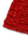[Pre-Sale] Red 1960s Strapless Pearl Sequin Ruched Bodycon Dress