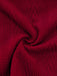 [Pre-Sale] Red 1950s Off-Shoulder Knitted Sweater