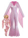 [Pre-Sale] Pink 1970s Flashing Tight Tassel Wide-Leg Jumpsuit