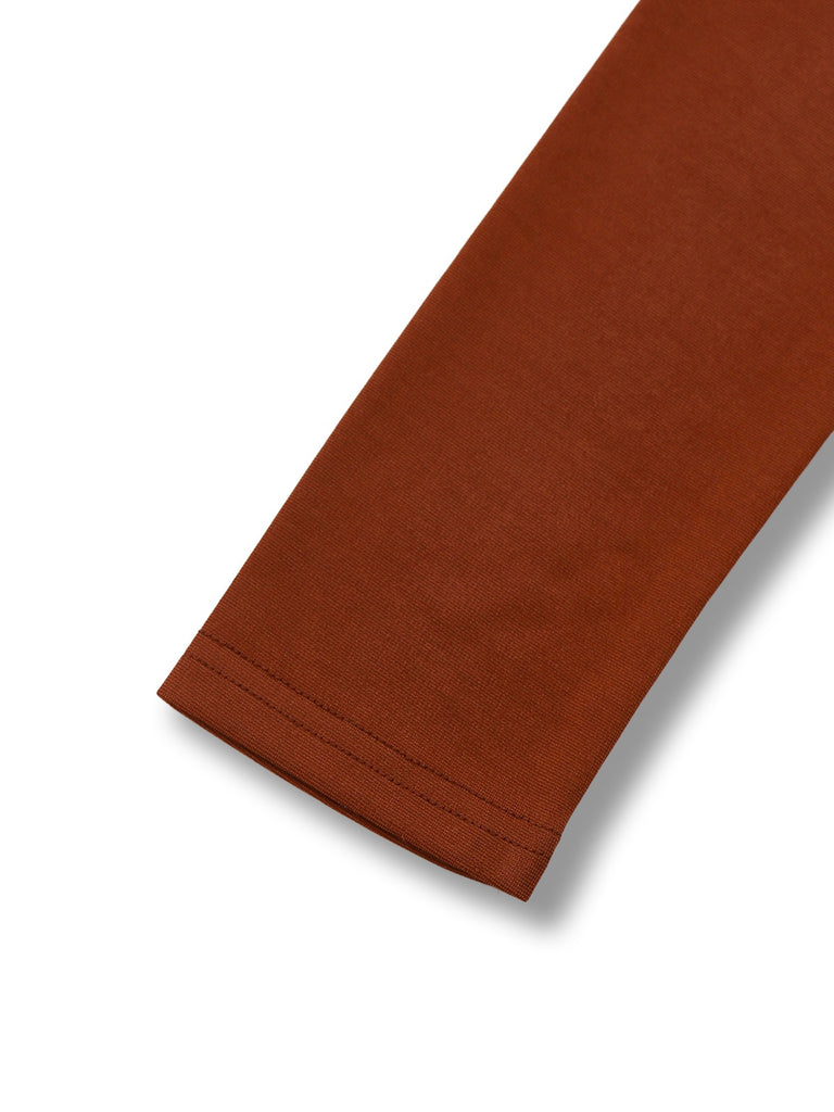 [Pre-Sale] Brown 1950s Tie-Neck Knit Plaid Dress