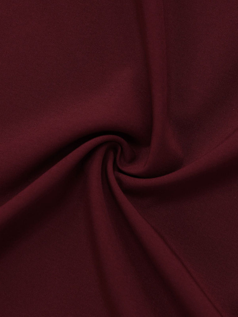 1930s Solid Chiffon Criss Cross Strapless Convertible Dress