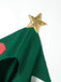 Green Christmas Tree 3D Embellished Hooded Cape