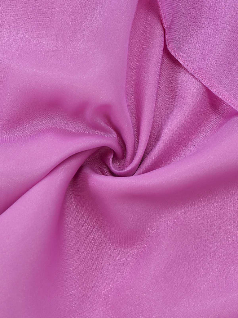 [Pre-Sale] Pink 1950s Spaghetti Strap Sequin Bow Dress