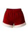 [Pre-Sale] Red & White 1930s Christmas Velvet Shorts