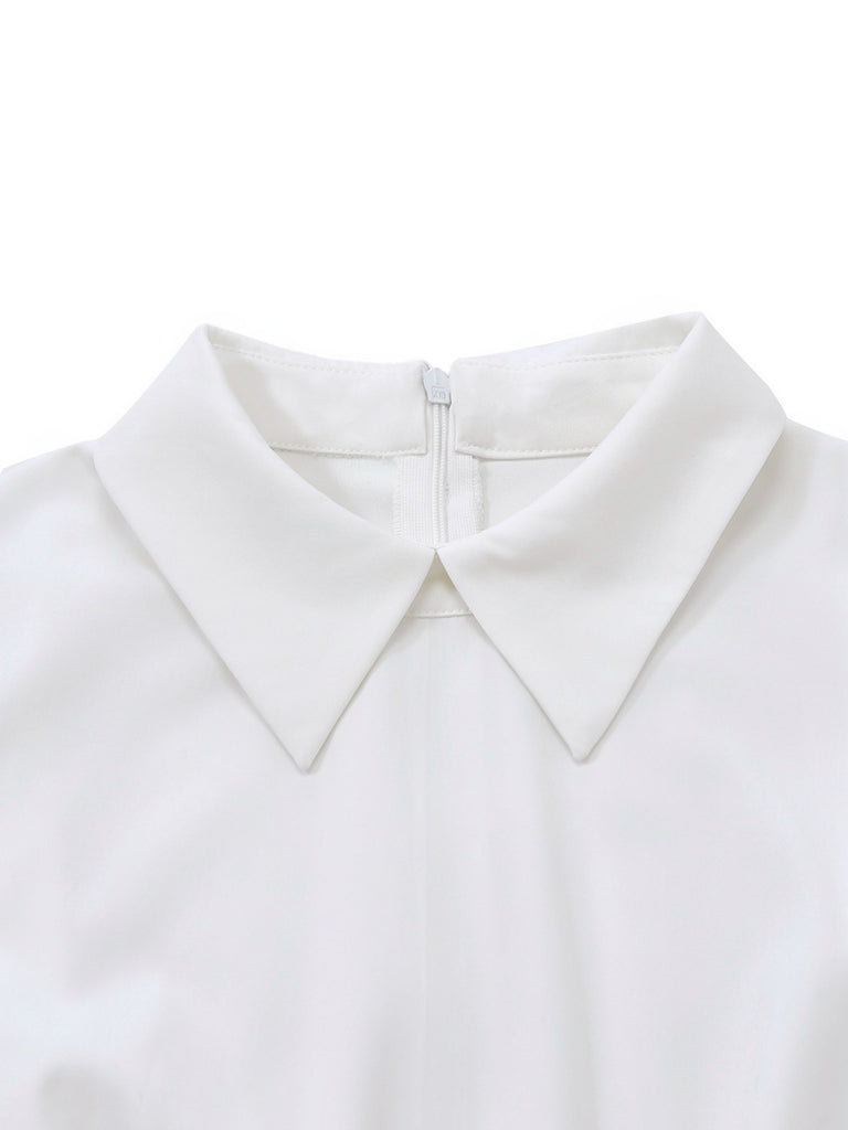 [Pre-Sale] 2PCS Dark Blue 1950s Lapel Vest & Plaid Dress