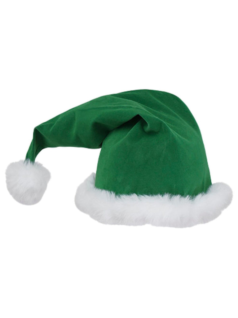 Red & Green 1960s Christmas Plush Trim Dress Set