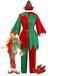 Red 1950s Christmas Elf Costume Set
