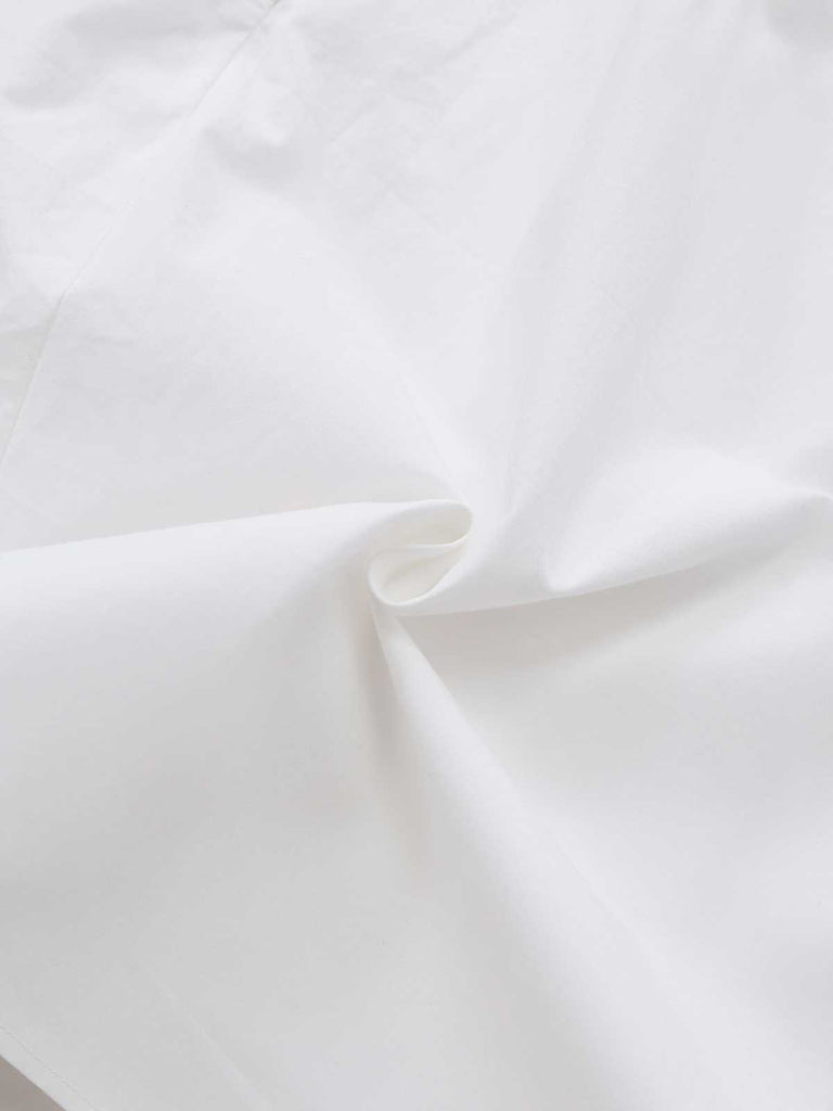 [Pre-Sale] White 1960s Slip Lace Contrast Bow Valentine Dress