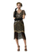 1920s Sequin Beads Fringed Charleston Dress