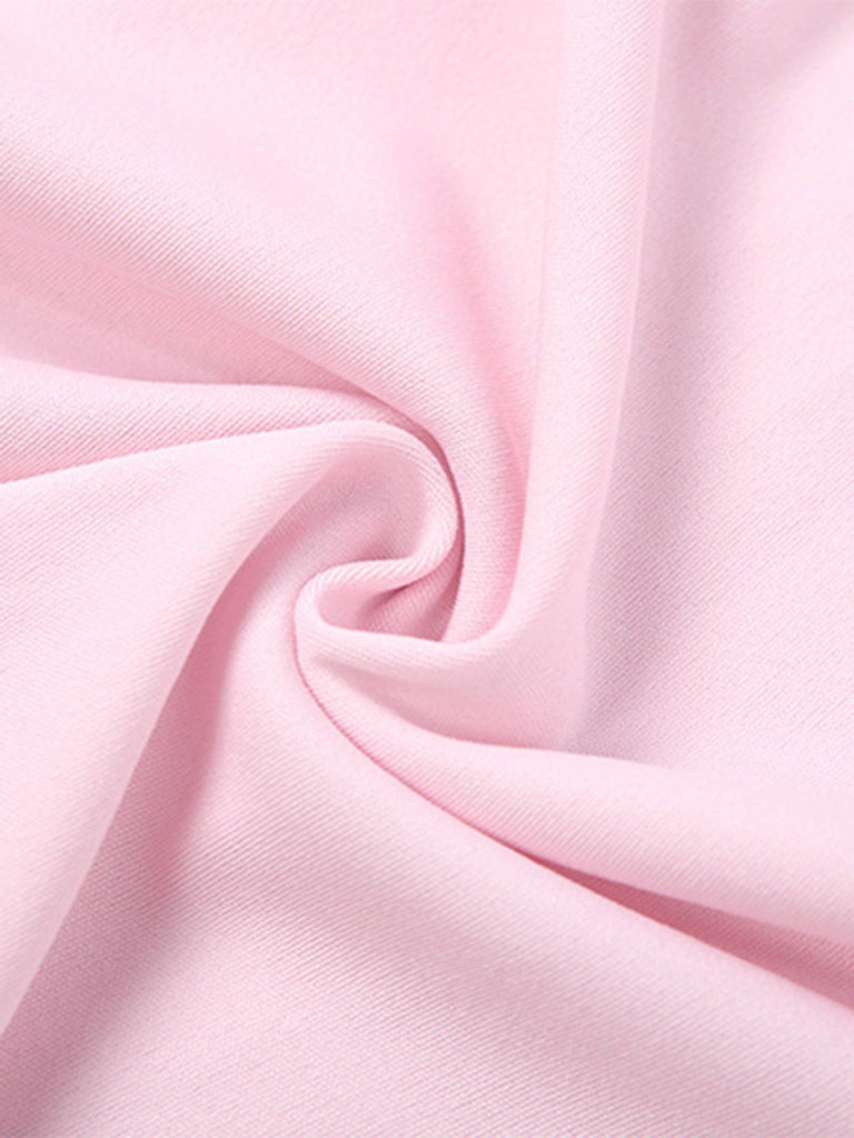 1980s Strapless Plush Fitted Solid Top