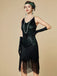 [Pre-Sale] 1920s Sequin Fringe Spaghetti Strap Flapper Dress