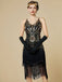 [Pre-Sale] 1920s Sequin Fringe Spaghetti Strap Flapper Dress