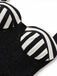 [Pre-Sale] Black 1950s Lace Halter Striped Dress 7