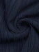 Navy Blue 1950s Vintage Ruffle Two Piece Set 6