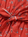 [Pre-Sale] Wine Red 1940s Vintage Retro Dress 7