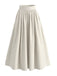 1950s Floral Striped Vintage Classic Skirt