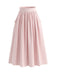 1950s Floral Striped Vintage Classic Skirt 3