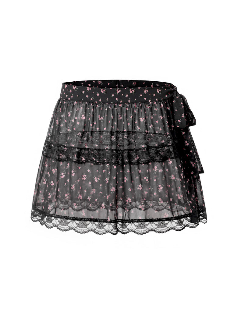 [Pre-Sale] Black 1950s Vintage Retro Skirt 2