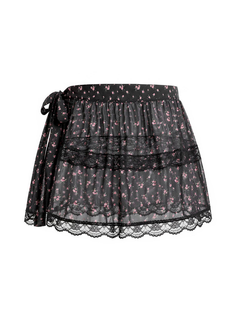 [Pre-Sale] Black 1950s Vintage Retro Skirt 4