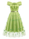 [Pre-Sale] 1950s Bow Mesh Vintage Classic Dress 3
