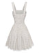 Beige 1970s Vintage Retro Dress 2