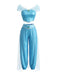 1980s Gem Mesh Princess Cosplay Costume Set