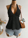 1970s Floral Halter Vintage Classic Top 2