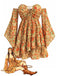 [Pre-Sale] Dark Yellow 1970s Vintage Retro Dress 3