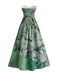[Pre-Sale] Pink Green 1950s Vintage Classic Dress 2