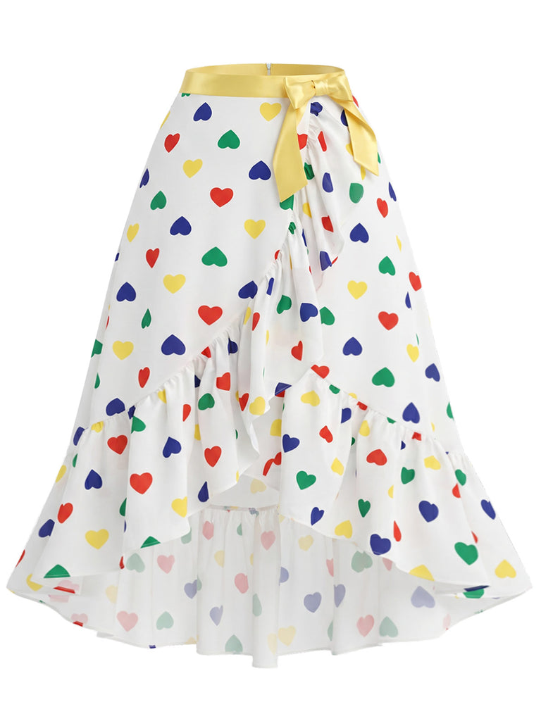 [Pre-Sale] White 1940s Vintage Classic Skirt 2