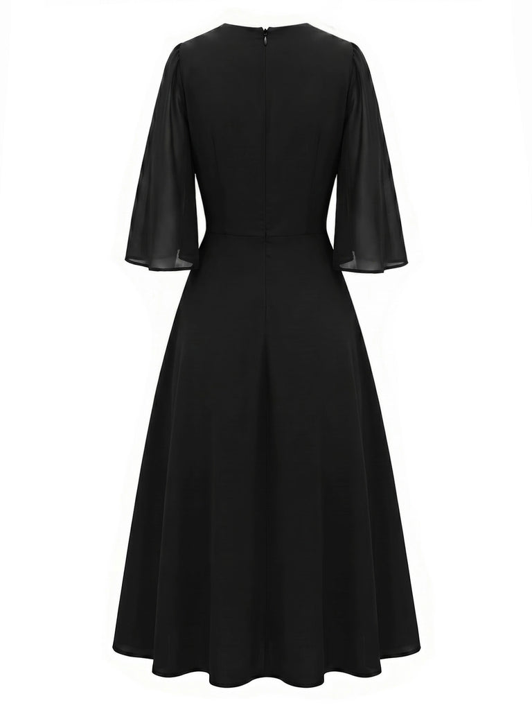 [Pre-Sale] Black 1940s Vintage Dress 5