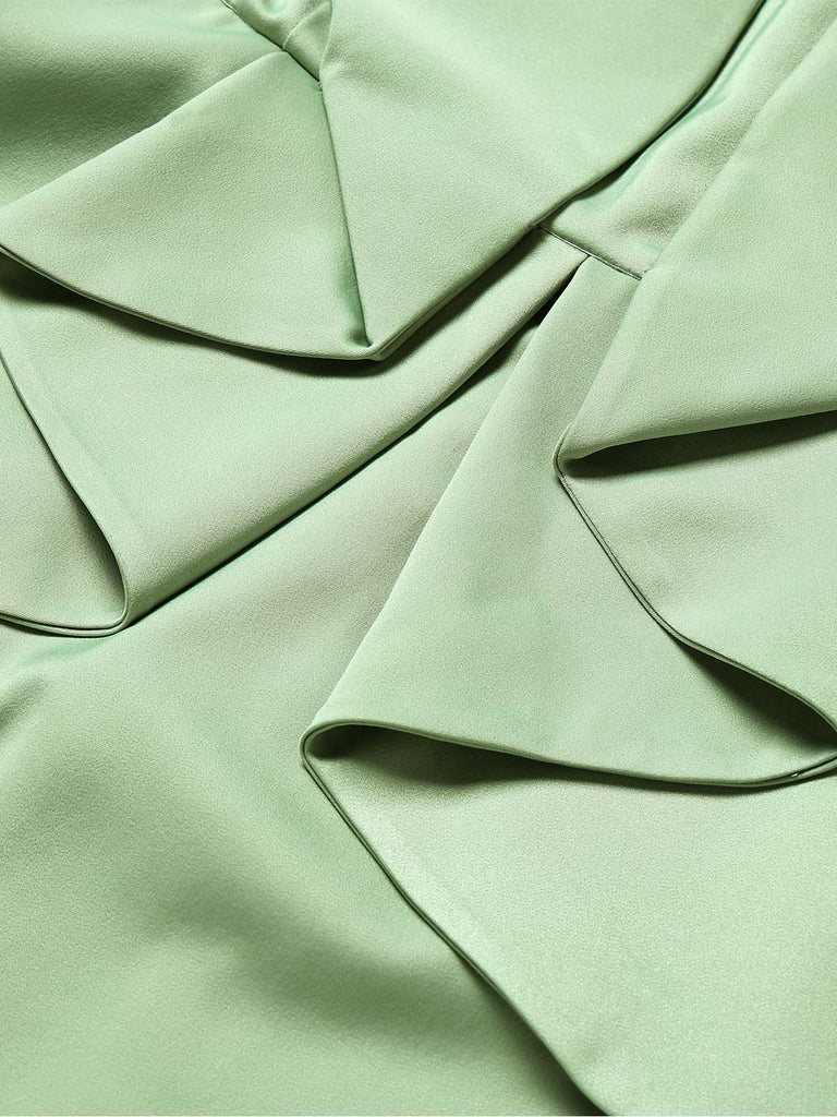 [Pre-Sale] Champagne 1940s Vintage Retro Dress 6