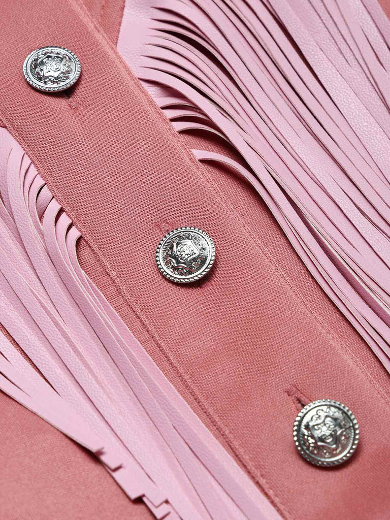 [Pre-Sale] Dark Pink 1970s Vintage Classic Jumpsuit 7