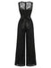 [Pre-Sale] Black 1960s Lace Vintage Classic Jumpsuit 4
