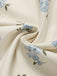[Pre-Sale] Light Blue 1950s Polka Dot Floral Ruffle Dress 5