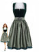 Green 1950s Vintage Retro Dress