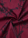Wine Red 1940s Vintage Retro Dress 6