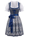 1950s Square Neck Two Piece Set