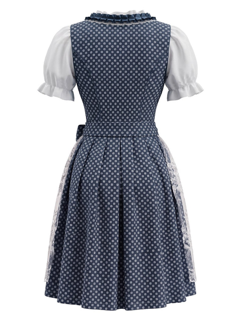 1950s Square Neck Two Piece Set 2