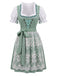 1950s Square Neck Two Piece Set 3